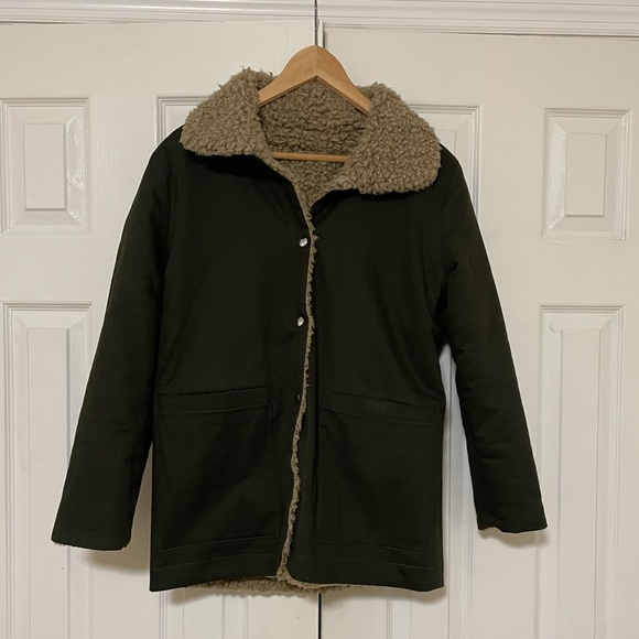 Rare reversible coat by Winsome - size S - Picture 2 of 9